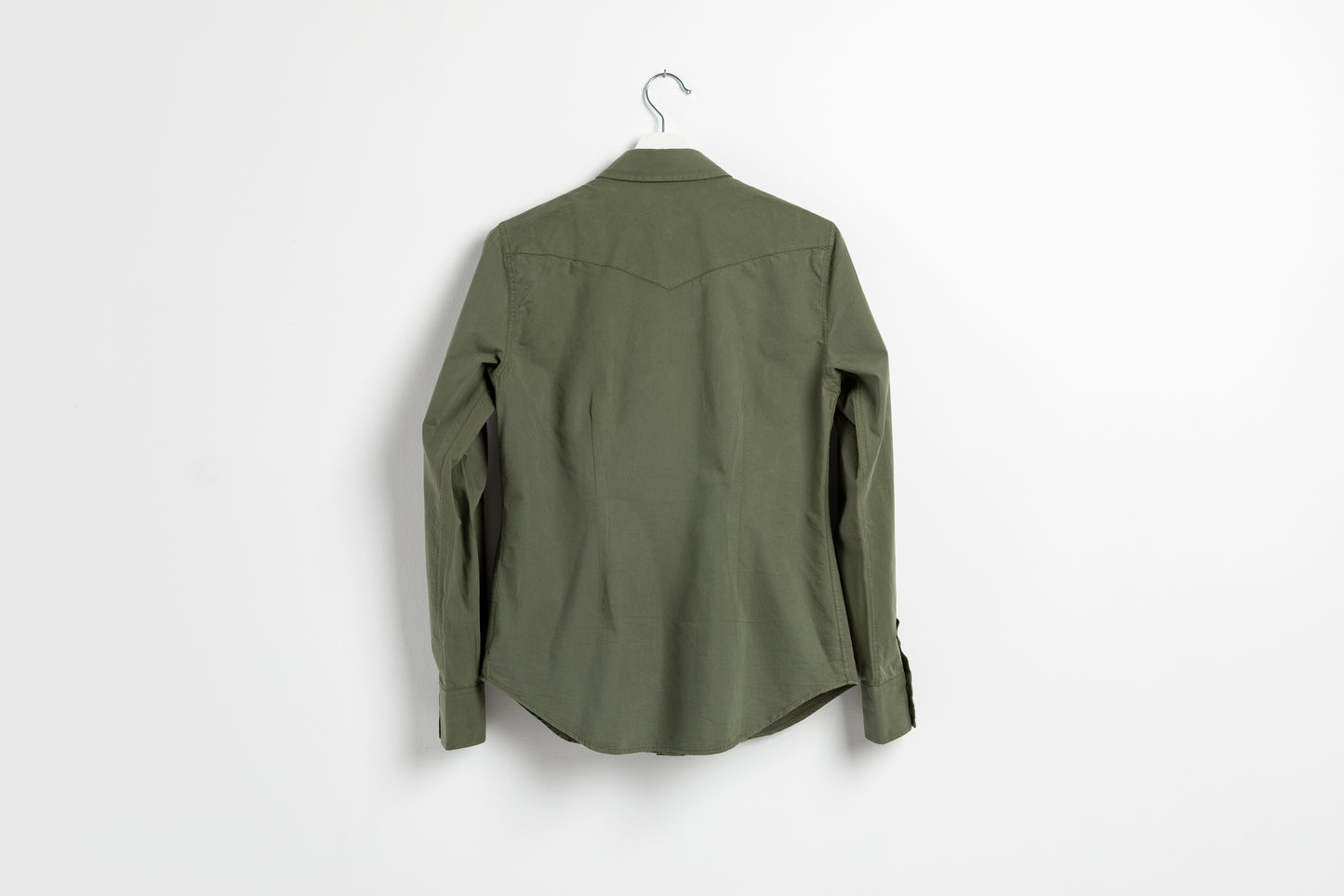 Women's Brushed Cotton Shirt | Moss