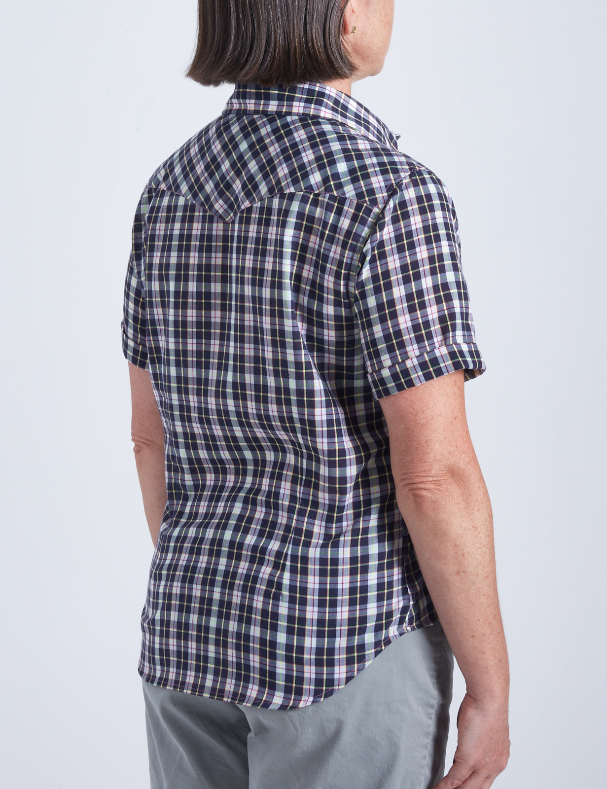 Women's Southside Plaid Short Sleeve Shirt