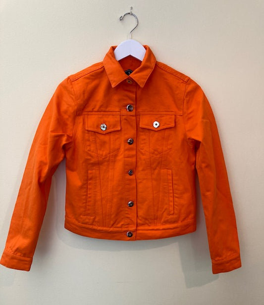 Women's Trucker Jacket | Jailbreak Orange