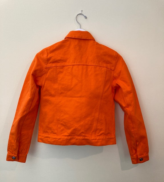 Women's Trucker Jacket | Jailbreak Orange