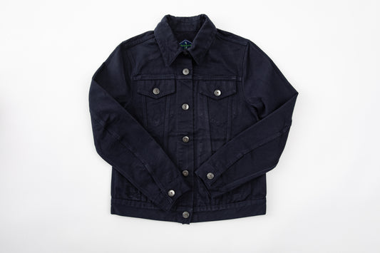 Women's Trucker Jacket | Midnight Blue