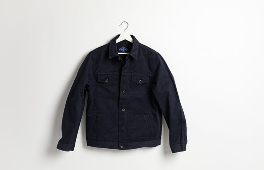 Men's Trucker Jacket | Midnight Blue