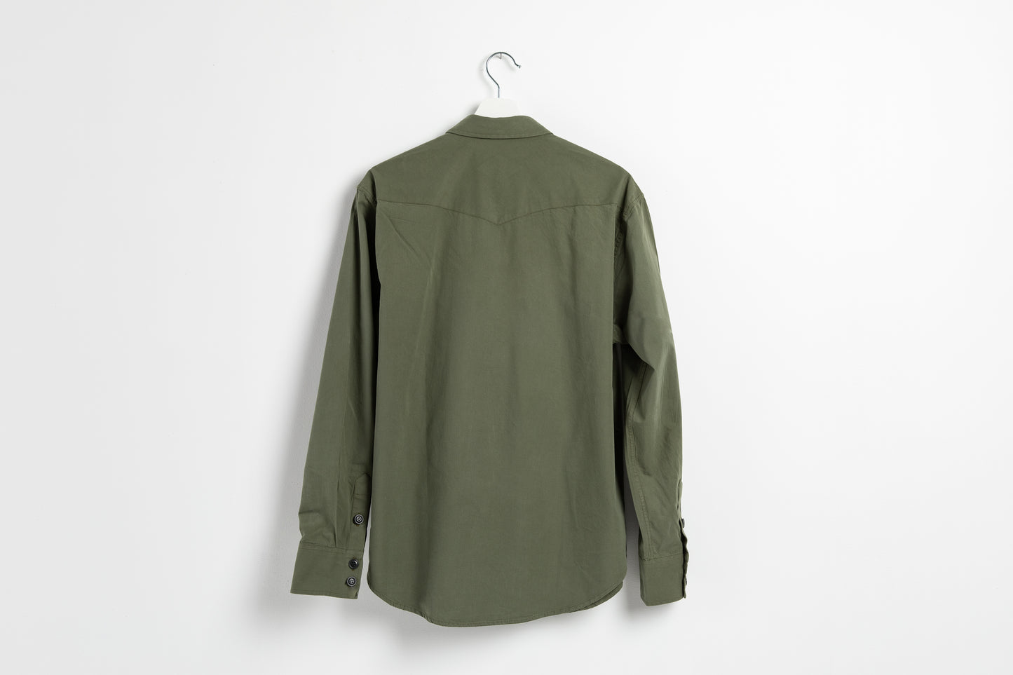 Men's Brushed Cotton Shirt | Moss
