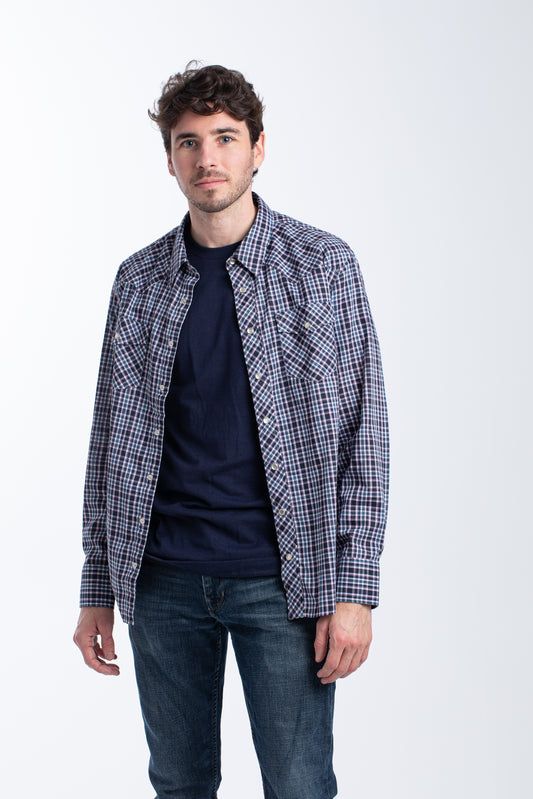 Men's Huckleberry Plaid Shirt