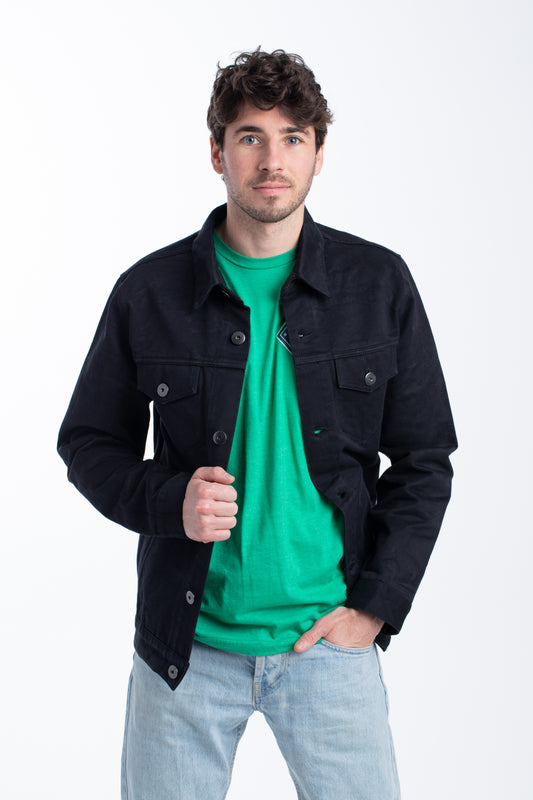 Men's Trucker Jacket | Midnight Blue