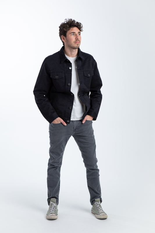 Men's Trucker Jacket | Black