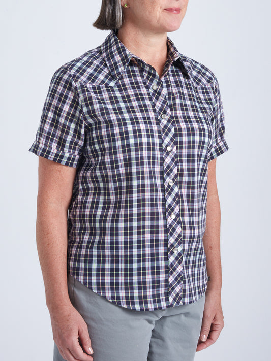 Women's Southside Plaid Short Sleeve Shirt