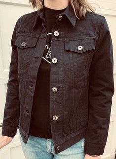 Women's Trucker Jacket | Black